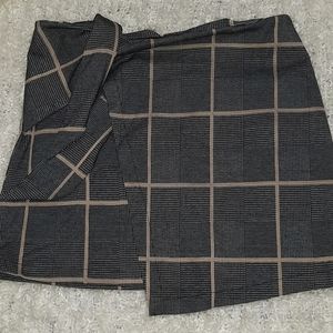 Seven Sisters plaid mini skirt L